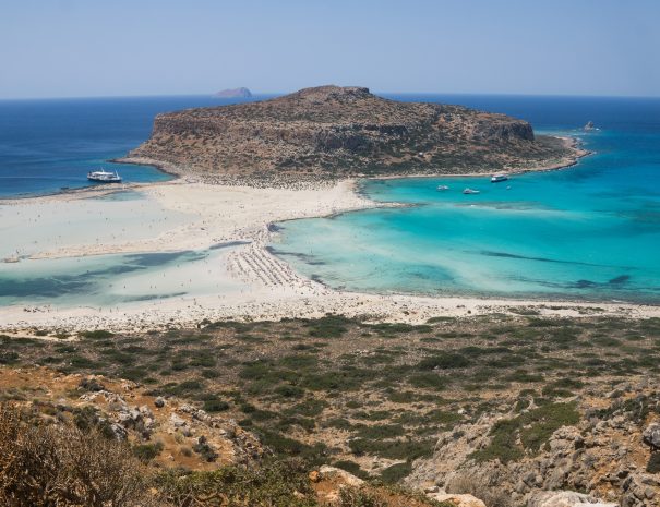 balos beach in crete 1